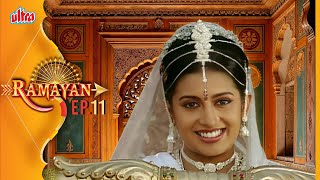 देखिये कैसे सीता ने उठाया शिव धनुष | Ramayan EP 11 | Nitish Bharadwaj, Smriti Irani