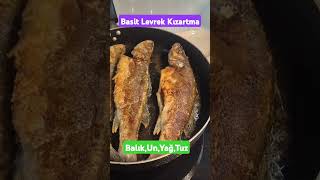 Levrek Kızartma Çok Kolay #balık #kolaytarifler #keşfet #yemek