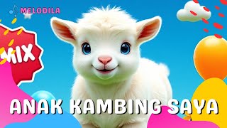 🦢 Lagu Anak Balita - Lagu Anak Kambing Saya Lirik - Lagu Anak Populer Edukasi