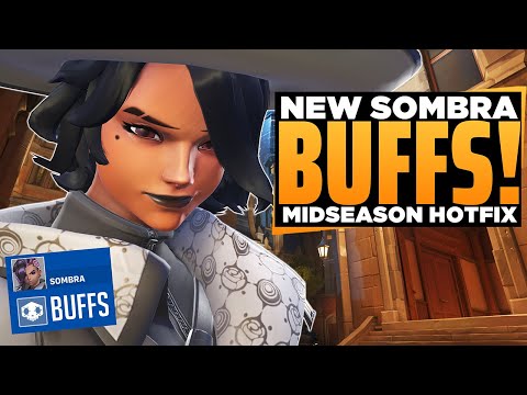 NEW Sombra BUFFS! Orisa NERFS! - Midseason Hotfix