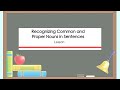 Nouns and Their Categories