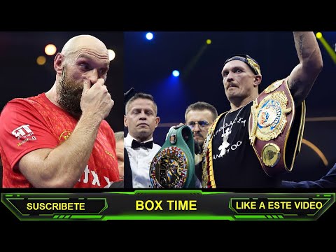 !LO HIZO DE NUEVO! OLEKSANDR USYK LE GANA A UN MEJOR TYSÓN FURY QUE ASEGURA QUE GANO LA PELEA