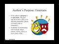 Exploring the Author's Purpose in Writing
