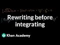 Integrals and Anti-Derivatives Concepts