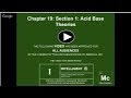 Acid-Base Concepts and Properties