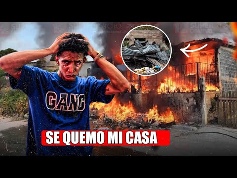 SE LE QUEMA LA CASA A POPIT0