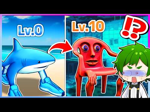 トララレロトララが成長する？！AIモンスターが進化するロブロックス🦈💺『ブレインロットの進化』【ROBLOX】よろずや🍭