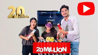 20 million subscribers complete 😍❤️
