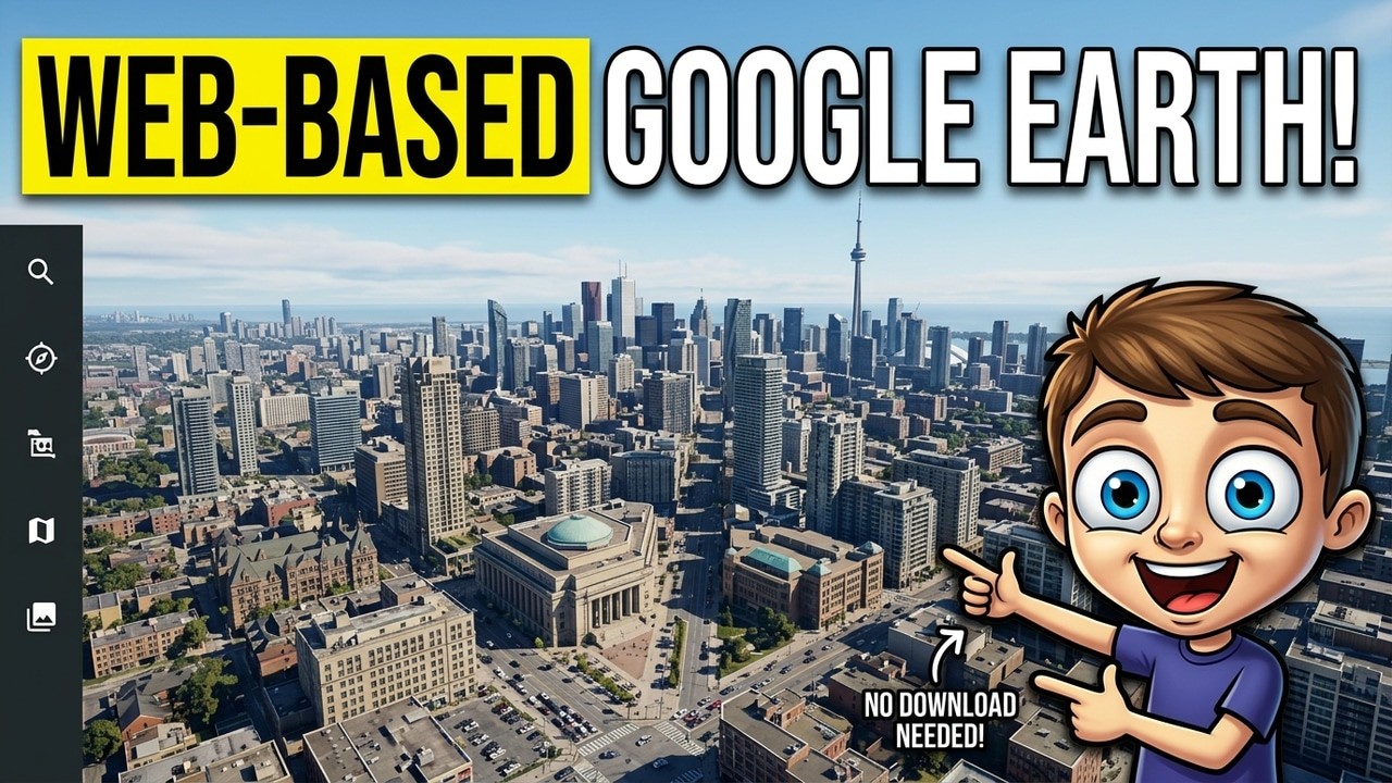 New ONLINE Google Earth: Web-Based Google Earth