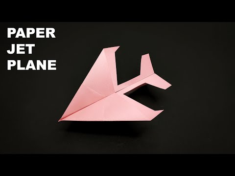 Best Origami Paper Jet | How to make a paper airplane model | Origami Jet Fighter Plane