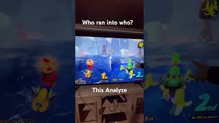 Who hit who?