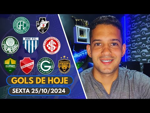 ⚽️ TODOS OS GOLS DESTA SEXTA 25/10/2024 GOLS DE HOJE, GOLS DO DIA, GOLS DO BRASILEIRÃO (COMPLETO)