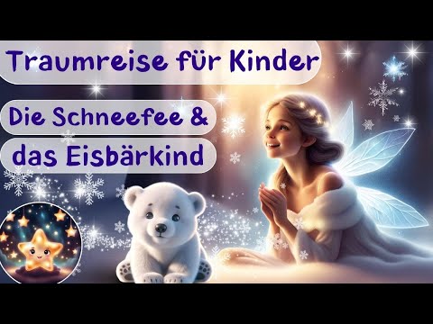 Traumreise für Kinder zum Einschlafen – Die Schneefee & das Eisbärkind | Feengeschichte