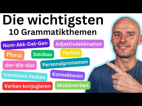 Das ultimative Video für alle Deutschlerner I Die Basis der deutschen Sprache