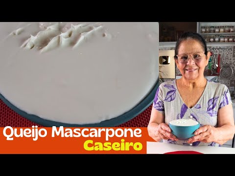 QUEIJO MASCARPONE CASEIRO PARA ARRASAR NAS RECEITAS DE FINAL DE ANO🧀✨