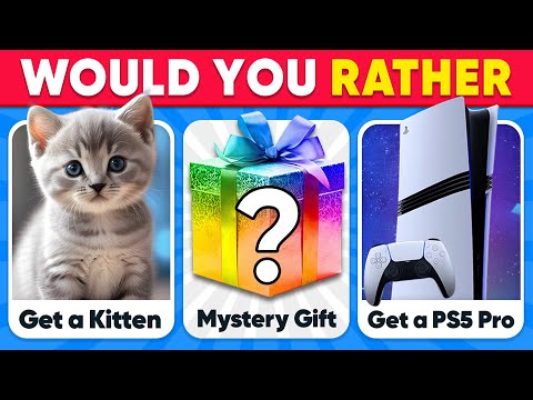 Would You Rather...? MYSTERY Gift Edition 🎁🤔 Quiz Kingdom