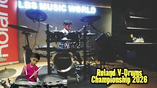 Roland V-Drums Championship 2026 # Krieshaal Kumanan # Penang #