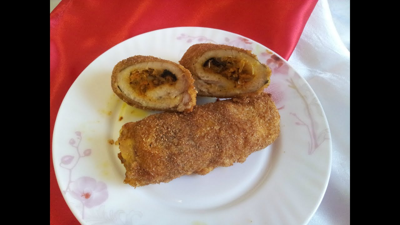 Закуска из рыбы. Рыбные рулетики