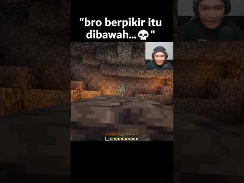 Perasaan Di Bawah💀 #rizkigameon #minecraft #shorts