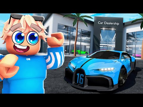 Ich ERÖFFNE mein EIGENES LUXUS AUTOHAUS in ROBLOX!