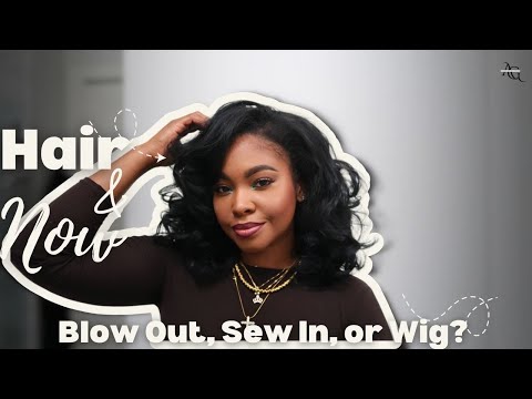 Sew In, Blow Out, or a $38 wig that's SERVING! || Review, Tutorial + Maintenance