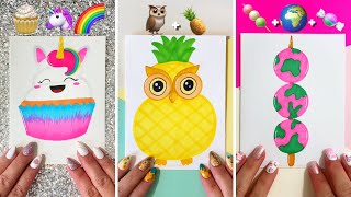Top 10 Amazing Drawing Compilations 🎨✨ | Creative Art by Beekeen Kids Art