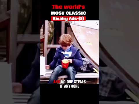 The world's most classic rivalry ads#trending#burgerking#McDonald's#theworldmost