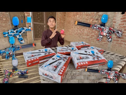 Unboxing Vlog 😍 Gel Ball Blaster 😍 New Gun Ki Unboxing | Zohaib Pendu | Zohaib Sabir