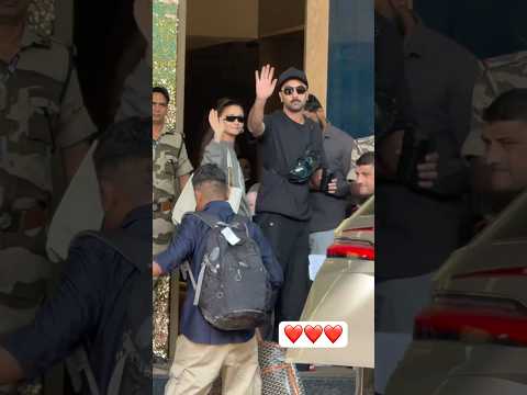 Ranbir Kapoor and Alia Bhatt’s ADORABLE chemistry at airport ❤️ #ranbirkapoor #aliabhatt