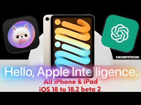 Apple intelligence on iPad mini 6 iOS 18.2 beta 2 using Nugget 4.2.1 - EASY GUIDE