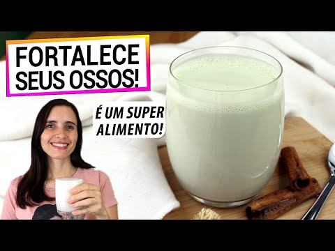 ESTE LEITE VEGETAL DESCONHECIDO FORTALECE SEUS OSSOS! RICO EM MAGNÉSIO, É UM SUPER ALIMENTO!