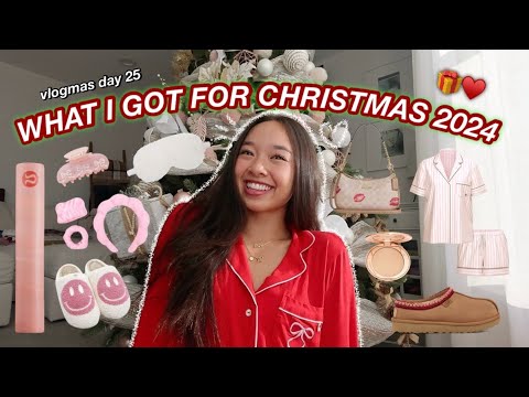 WHAT I GOT FOR CHRISTMAS 2024 *haul* | Vlogmas Day 25