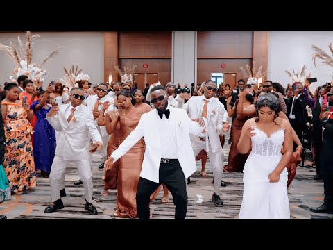 Bride and Groom Danced all out | Epic Congolese Wedding Dance (Fenton24)