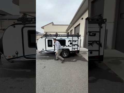 Micro camping trailer #rv #camping #outdoors