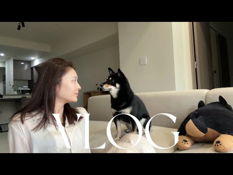 【VLOG】4日間の日常🐶何気ない生活が1番のリラックス😌✌️/ご飯/洋服/肌管理/ララピール/