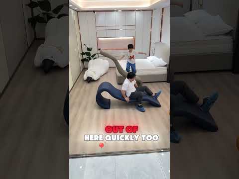The floating magic bed. #funny