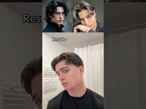Hairstyle tutorial ✨#hairstyle #tutorial #hair #middlepart #glowup #hairtransformation #shorts