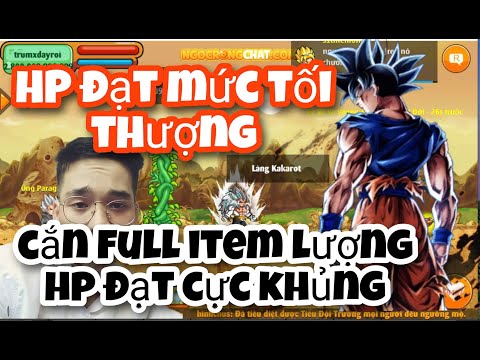 🐉NGỌC RỒNG CHẤT | CẮN FULL ITEM - HP ĐẠT CỰC KHỦNG 10 TỈ