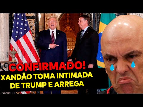 AGORA: Trump intima Xandão a liberar Bolsonaro pra ir em sua posse nos EUA! O jogo virou