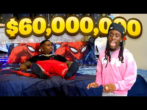 Kai Cenat & FunnyMike $60,000,000 Mafiathon 3 House Tour!