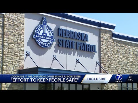 YouTube video thumbnail: 'Effort to Keep People Safe': Look Inside at the Operations of Nebraska's Fusion Center