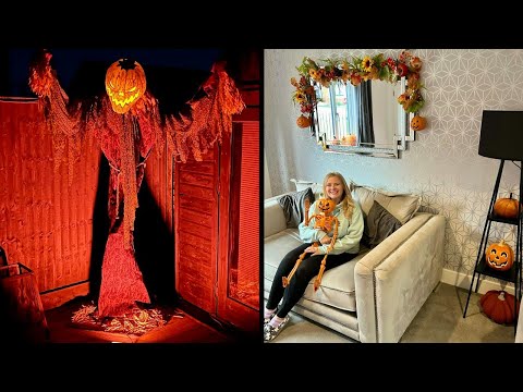 Our 2024 Halloween Decorations! October Home Update & NEW Treadmill!