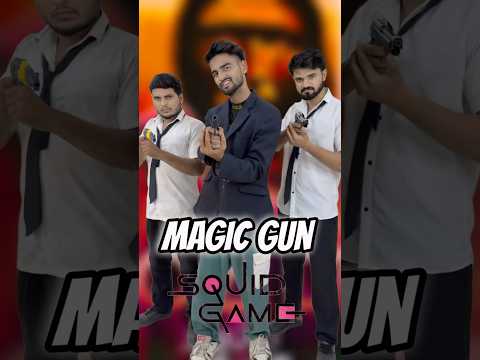 Magic 🪄 gun😃 #badri #comedy #lessonoflife #funny #jagga #chiku #fun #56 #dhonisir #shorts #school