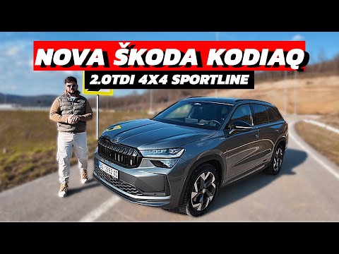 NOVA ŠKODA KODIAQ 2025 /// 2.0TDI 4x4 SPORTLINE