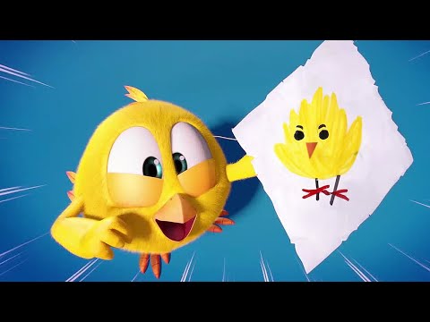 Desenho de Chicky | Onde está Chicky? | Pintinha amarelinho | Coleção desenhos animados Infantil