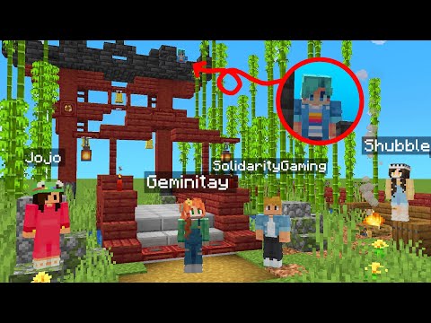 Minecraft Build & Seek W/Geminitay, SolidarityGaming, Shubble & Jojosolos