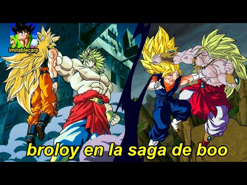 que hubiera pasado si broly aparecía en el saga de majin buu? what if dragon ball z. #dragonballz