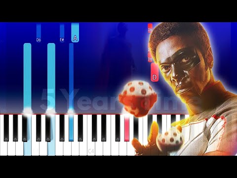 5 Years Time - Noah And The Whale - Superman (2025) Soundtrack (Piano Tutorial)