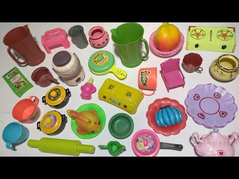 unboxing cute hello cooking set collection ASMR