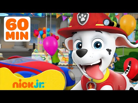 PAW Patrol Has a Big Party! w/ Marshall 💗 1 Hour | Nick Jr.